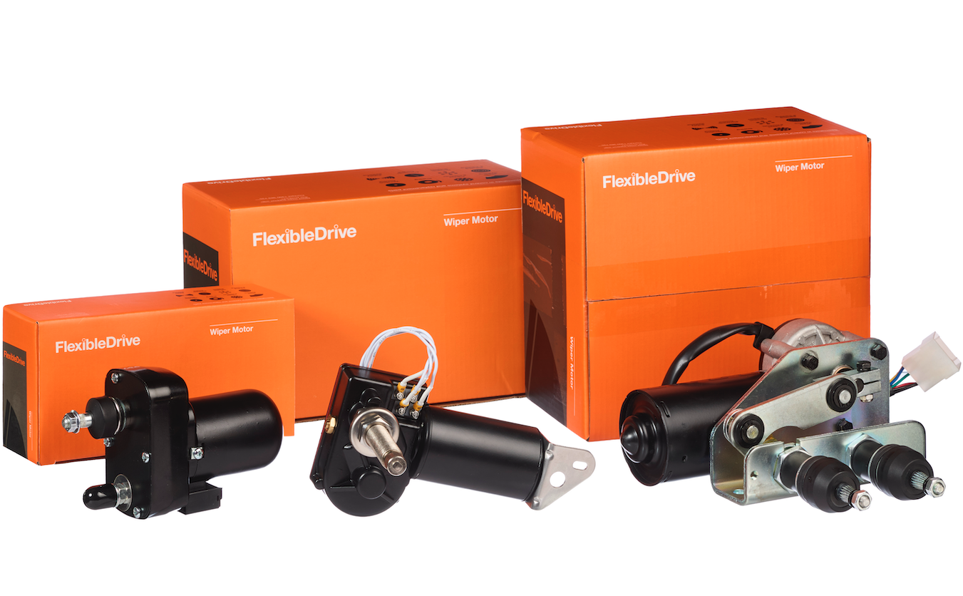 Flexible Drive commercial wiper motors